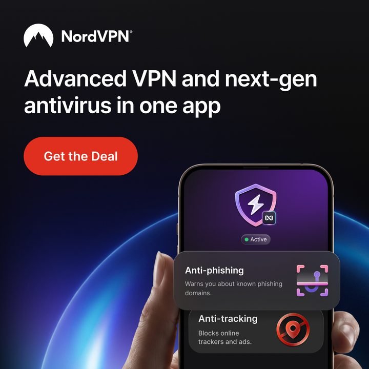 NordVPN: advanced VPN and next-gen antivirus in one app. Get the deal